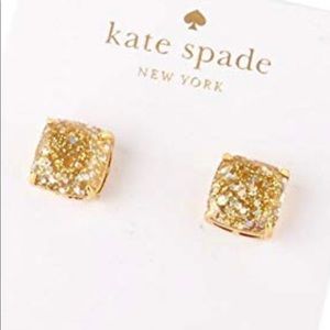 Kate Spade Gold Metallic Studs